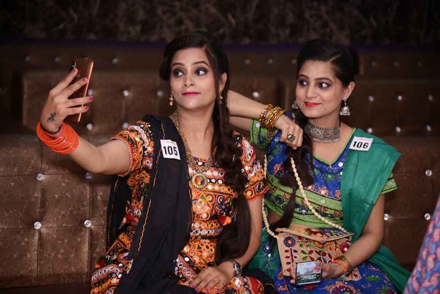 Dandiya in full swing